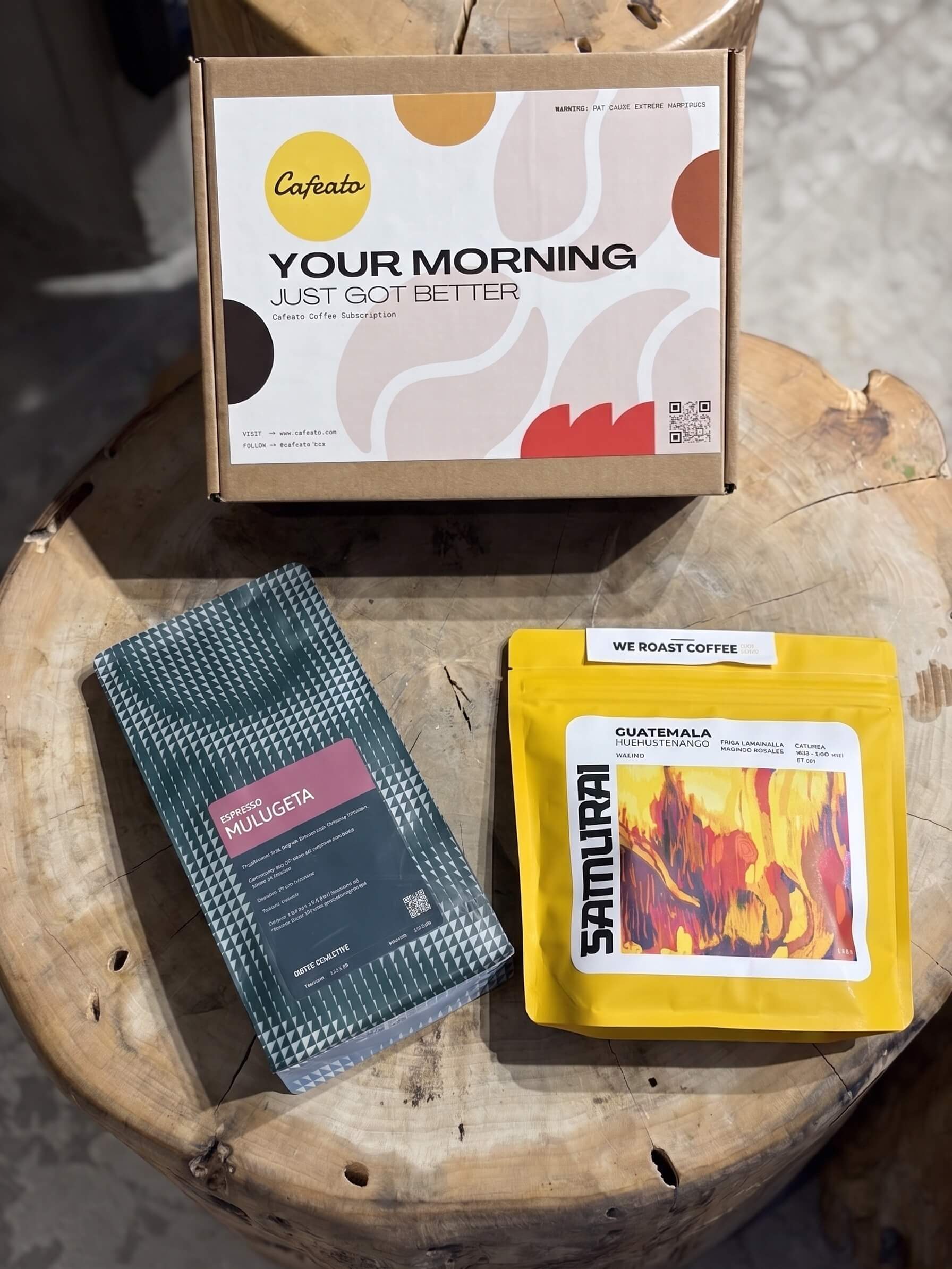 Specialty coffee bean subscription
